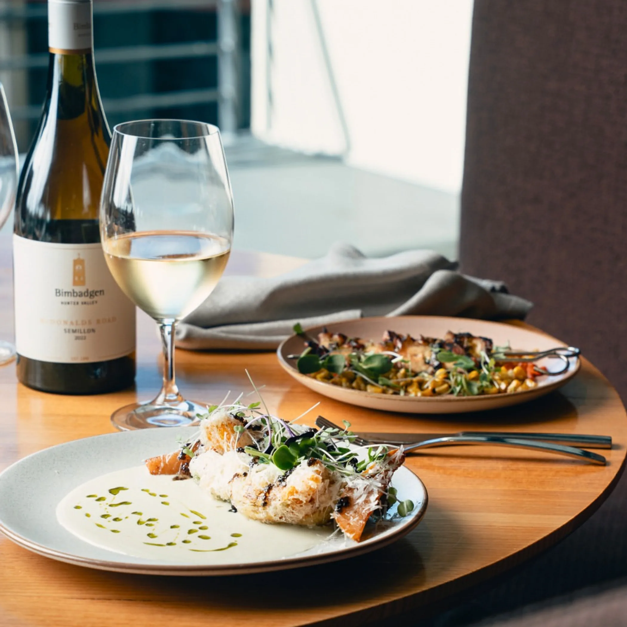 hunter valley wine and food spread
