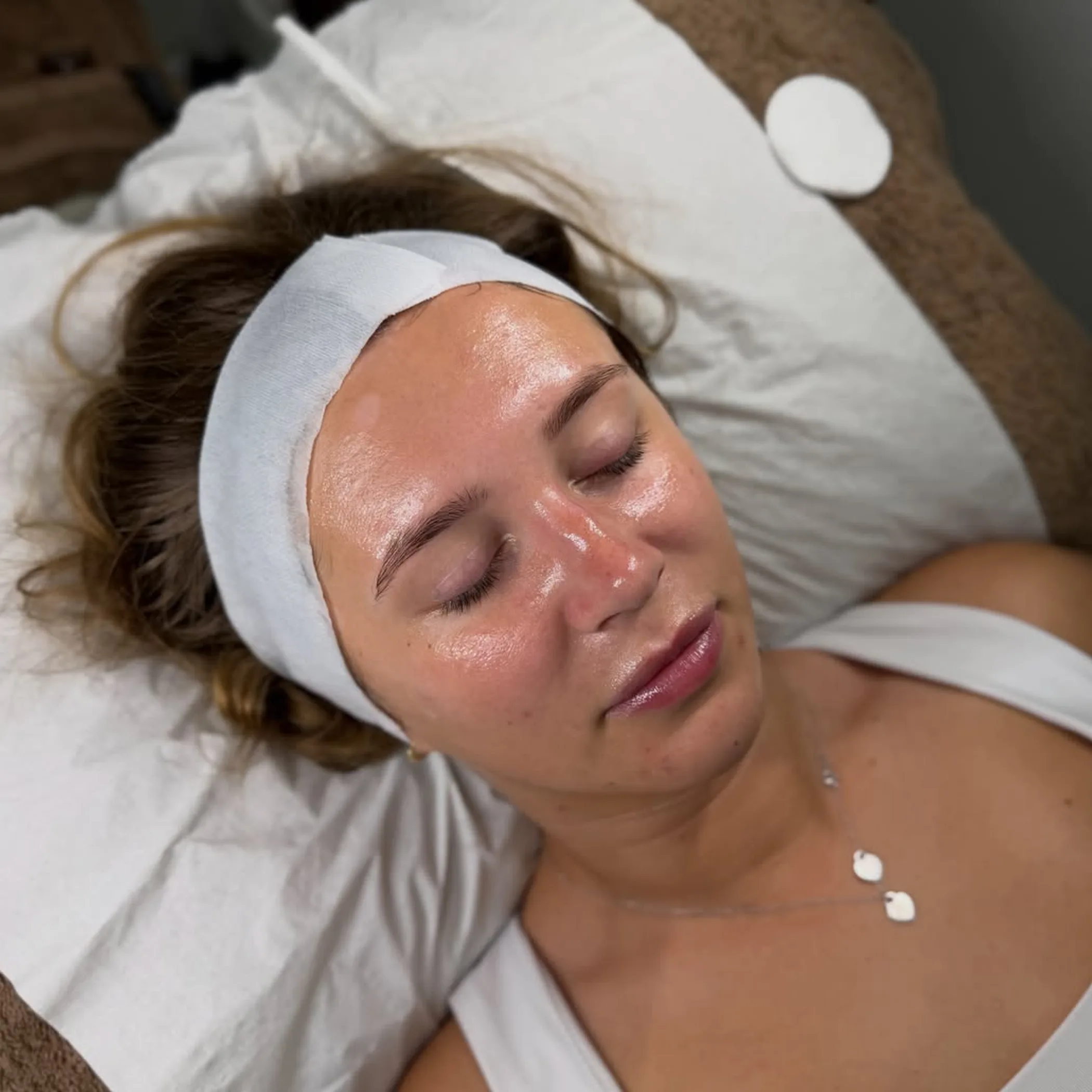 clear skincare treatment photo
