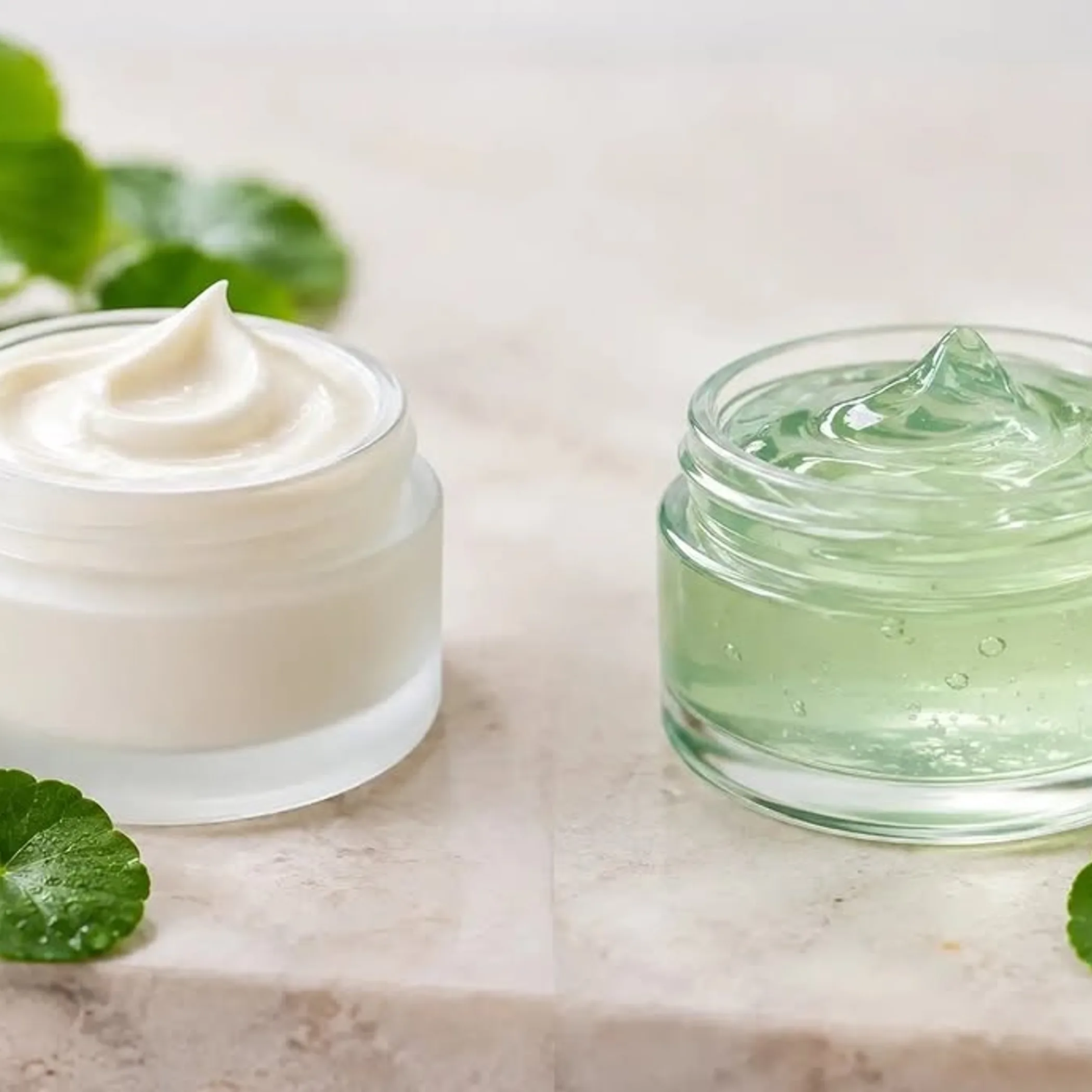 centella skincare textures